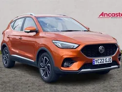 Orange Used 2022 MG ZS Exclusive Sedan | £14,295 (Fair price)