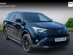 Blue Used 2018 Toyota RAV4 Hybrid SUV | £15,509 (Fair price)
