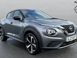 Grey Used 2023 Nissan Juke Tekna SUV | £16,524 (Fair price)