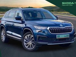 Petrol blue metallic Used 2022 Skoda Kodiaq SE L Executive SUV | £25,900 (Fair price)