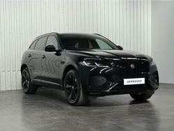 Metallic santorini black Used 2022 Jaguar F-Pace R-Dynamic SUV | £33,990 (Fair price)