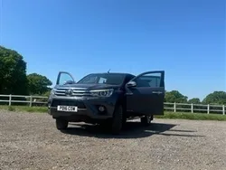 Grey Used 2017 Toyota HiLux Pickup | £22,200 (Good price)