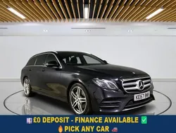Black Used 2018 Mercedes E220 AMG line Estate | £12,849 (Super price)