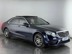 Blue Used 2018 Mercedes S350L Executive Sedan | £29,150 (Fair price)