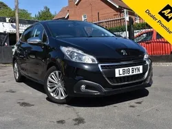 Black Used 2018 Peugeot 208 Allure Hatchback | £6,590 (Fair price)