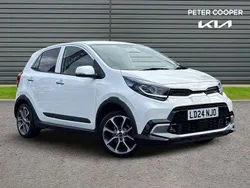 White Used 2024 Kia Picanto X-Line Hatchback | £16,591 (Fair price)