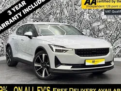 Silver Used 2021 Polestar 2 Standard Range Single Motor Sedan | £15,895 (Fair price)