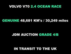 Not known Used 2006 Volvo V70 Ocean Race Estate | £7,950