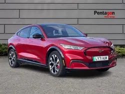 Red Used 2021 Ford Mustang Mach-E Extended Range SUV | £25,995