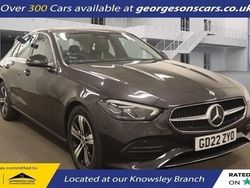 Grey Used 2022 Mercedes C200 Sedan | £27,600 (Expensive)