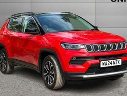 Red black Used 2023 Jeep Compass Limited SUV | £22,299 (A bit pricey)