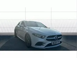 White Used 2020 Mercedes A200 AMG line Hatchback | £15,651 (Fair price)