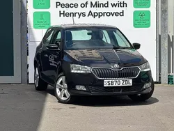 Black magic pearl effect Used 2021 Skoda Fabia SE L Hatchback | £9,295 (Super price)