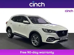 White Used 2023 MG HS Exclusive SUV | £17,149 (Fair price)
