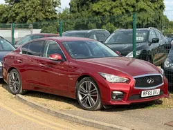 Red Used 2015 Infiniti Q50 Sport Tech Sedan | £6,779 (Fair price)