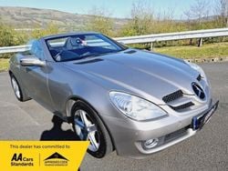 Silver Used 2009 Mercedes SLK200 Cabriolet | £4,499 (Fair price)