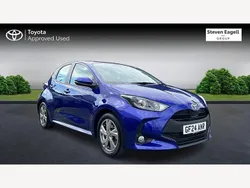 Blue Used 2024 Toyota Yaris Hybrid Hatchback | £17,398 (Good price)
