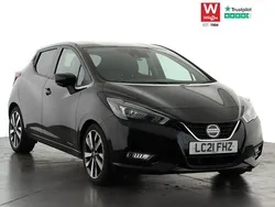 Black Used 2021 Nissan Micra S Hatchback | £13,995 (Fair price)