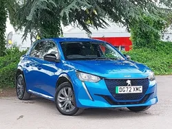 Blue Used 2022 Peugeot e-208 Allure+ Hatchback | £14,198 (Fair price)