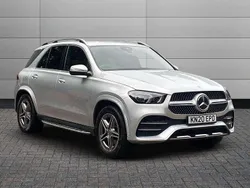 Silver Used 2020 Mercedes GLE300 AMG Line Premium SUV | £32,595 (Fair price)