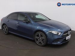 Blue Used 2022 Mercedes A250 AMG Line Premium Sedan | £20,199 (A bit pricey)