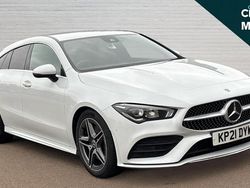 White Used 2021 Mercedes CLA220 AMG line Sedan | £18,001 (Good price)