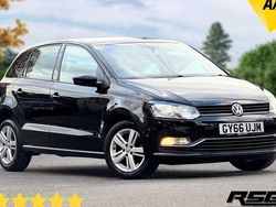 Black Used 2016 VW Polo Match Hatchback | £7,950 (Fair price)