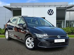 Deep black Used 2022 VW Golf VIII Life Hatchback | £17,993 (Good price)