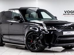 Black Used 2018 Land Rover Range Rover Sport SVR SUV | £40,990 (Fair price)