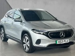 Iridium silver metallic Used 2021 Mercedes EQA250 SUV | £21,466 (Fair price)