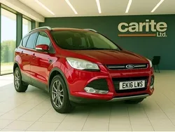 Red Used 2016 Ford Kuga Titanium X SUV | £8,695 (Fair price)