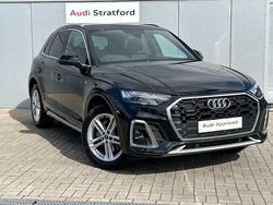 Black Used 2023 Audi Q5 S-Line SUV | £37,950 (Expensive)