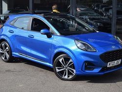Deep impact blue Used 2022 Ford Puma Gen-E ST-Line SUV | £14,990 (Fair price)