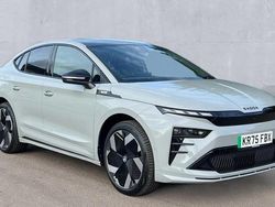 Meteor grey New 2025 Skoda Enyaq iV vRS SUV | £46,950