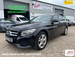 Black Used 2017 Mercedes C200 Executive Estate | £9,495 (Super price)