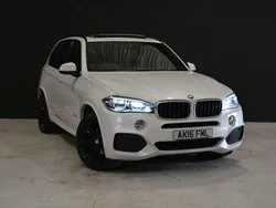 White Used 2016 BMW X5 M Sport SUV | £19,495 (Fair price)