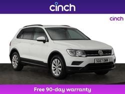 White Used 2017 VW Tiguan S SUV | £11,199 (Fair price)