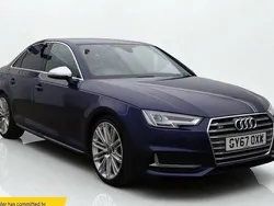 Blue Used 2017 Audi S4 Design Sedan | £21,250 (Fair price)