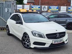 White Used 2015 Mercedes A200 AMG Hatchback | £7,295 (Fair price)