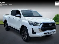 White Used 2023 Toyota HiLux Pickup | £33,495 (Super price)