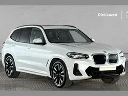 White Used 2022 BMW iX3 M Sport SUV | £27,500 (Fair price)