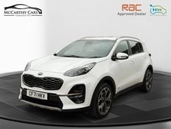 White Used 2021 Kia Sportage GT-Line SUV | £18,295 (Good price)