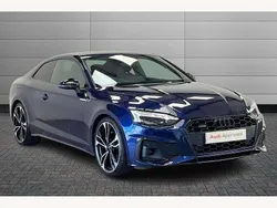 Blue Used 2022 Audi A5 Black Edition Coupe | £23,290 (Fair price)