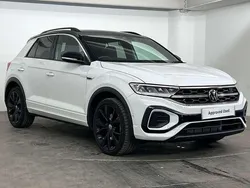 White Used 2022 VW T-Roc R-line SUV | £24,495 (Fair price)