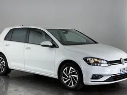 White Used 2019 VW Golf VII Match Hatchback | £15,900 (Fair price)
