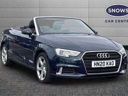 Blue Used 2020 Audi A3 Cabriolet Sport Cabriolet | £19,999 (Fair price)