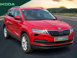 Red Used 2018 Skoda Karoq SE L SUV | £16,590 (A bit pricey)