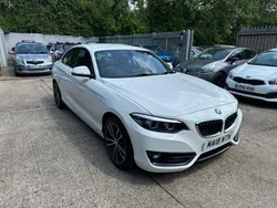 White Used 2018 BMW 218 Sport Line Coupe | £11,595 (Fair price)