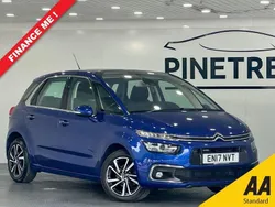 Blue Used 2017 Citroën C4 Picasso Feel MPV | £7,899 (Fair price)