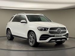 Polar white Used 2022 Mercedes GLE350 AMG line SUV | £41,200 (Fair price)